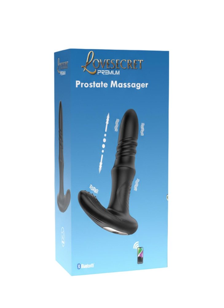 Masażer prostaty Lovesecret Premium sterowany aplikacją USB 12 cm