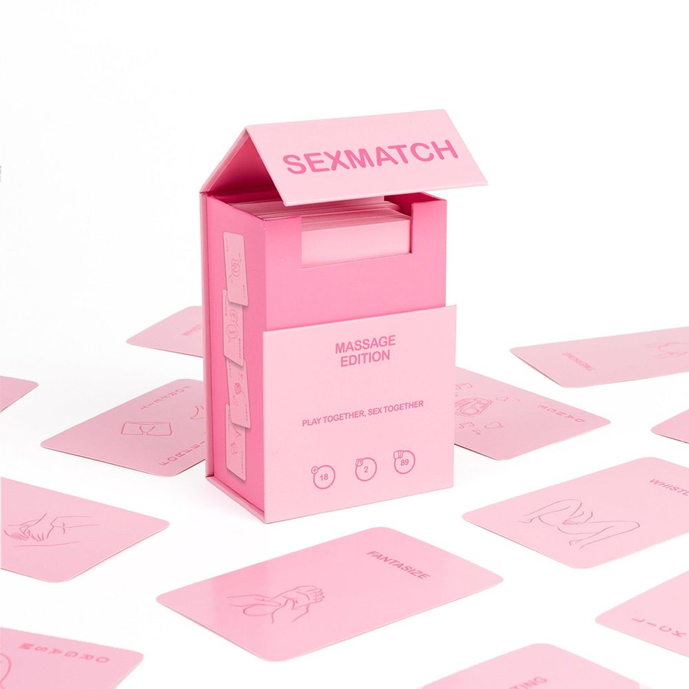 Gra karciana erotyczna Sexmatch Edycja Masażu Secret Play