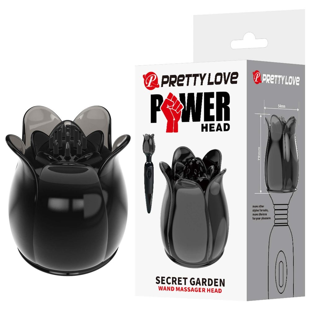 Głowica Pretty Love Power Head Secret Garden do masażera wand