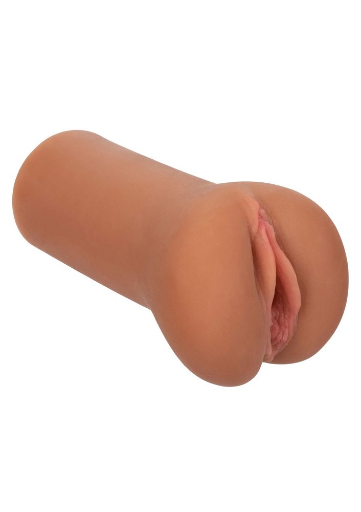 Masturbator Boundless Vulva TPE karmelowy 14 cm wodoodporny
