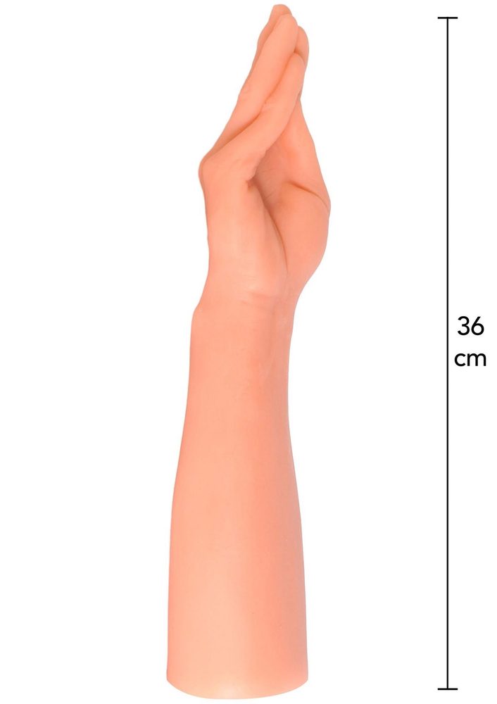 Realistyczna dłoń ToyJoy The Hand jasny odcień skóry 36 cm