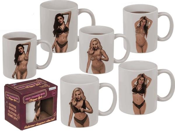 Kubek efekt termiczny Stripper Girl Grajmy razem 350 ml