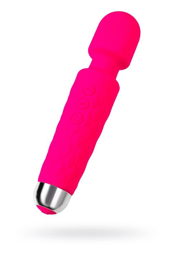Masażer wibrujący Flovetta Peony silikonowy różowy USB 20.5 cm
