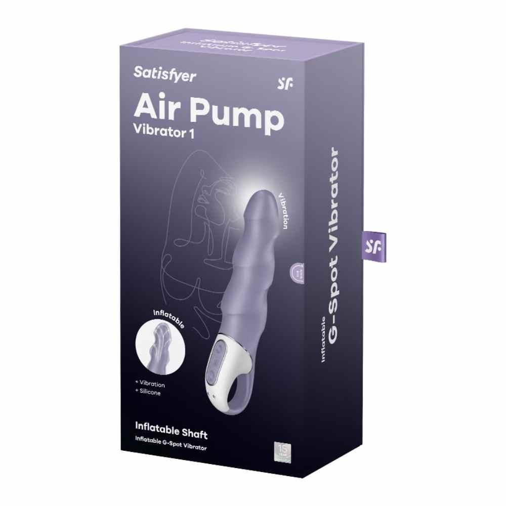 Wibrator punktu G pompowany Satisfyer silikonowy USB
