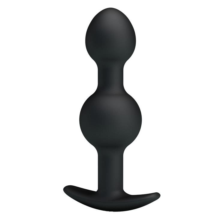 Korek analny silikonowy Pretty Love Heavy Balls 10,4 cm