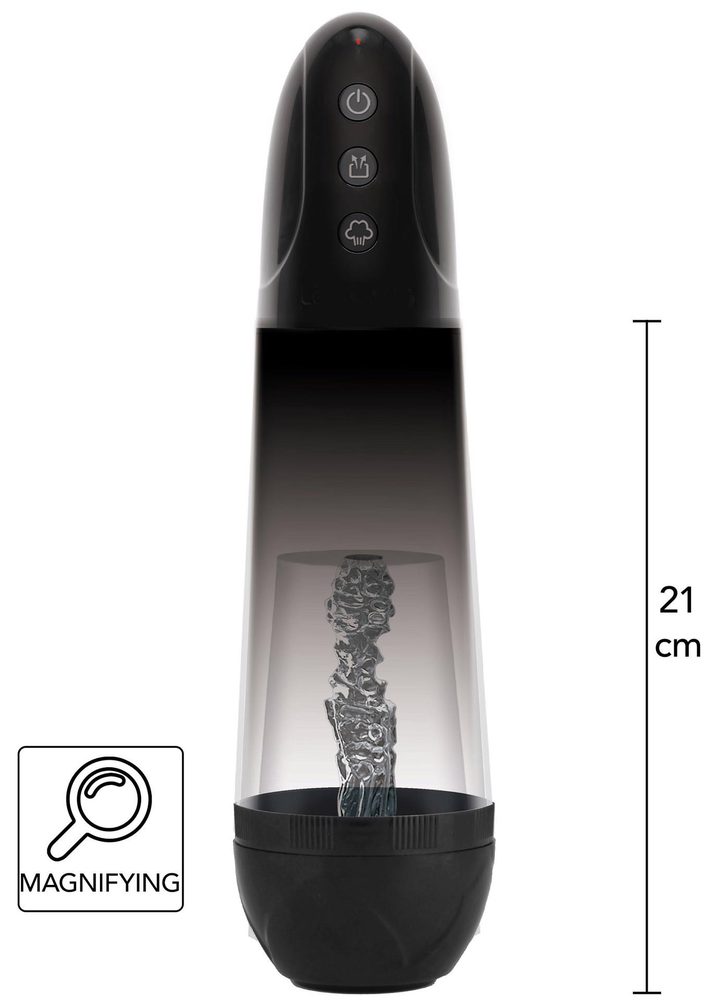 Automatyczna pompa powiększająca Fusion X Hidden Desire czarna