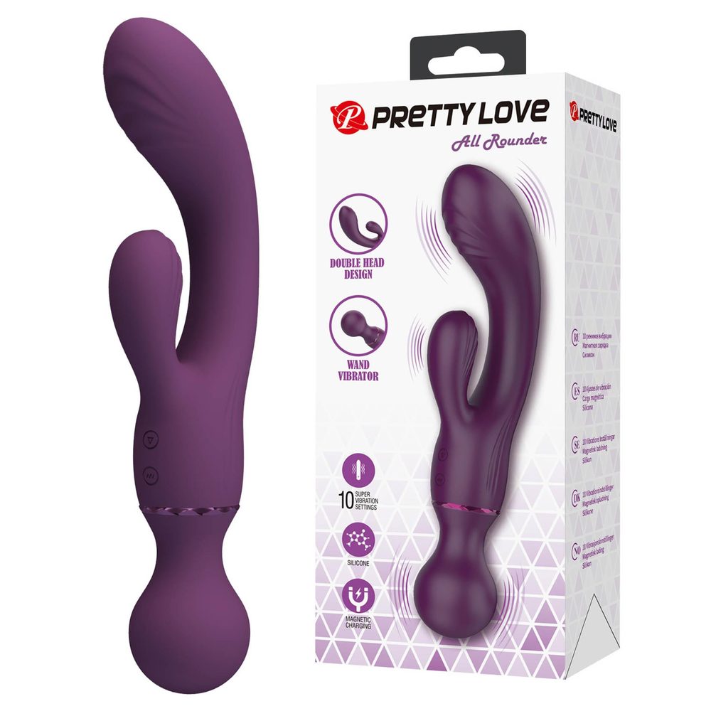 Wibrator króliczek Pretty Love silikonowy USB 20 cm