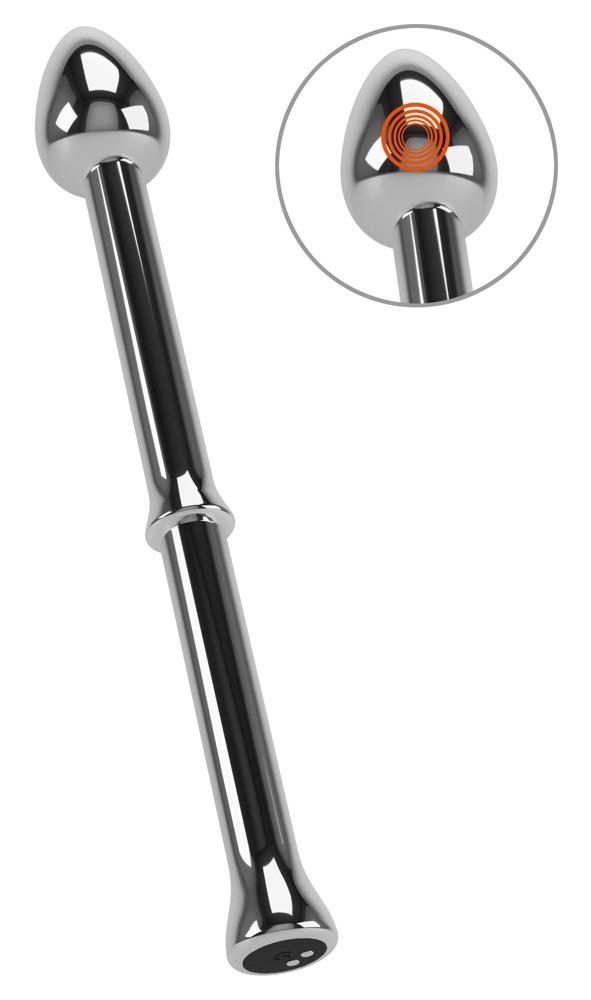 Masażer prostaty Rebel Metal Milking Stick metalowy USB 26,5 cm