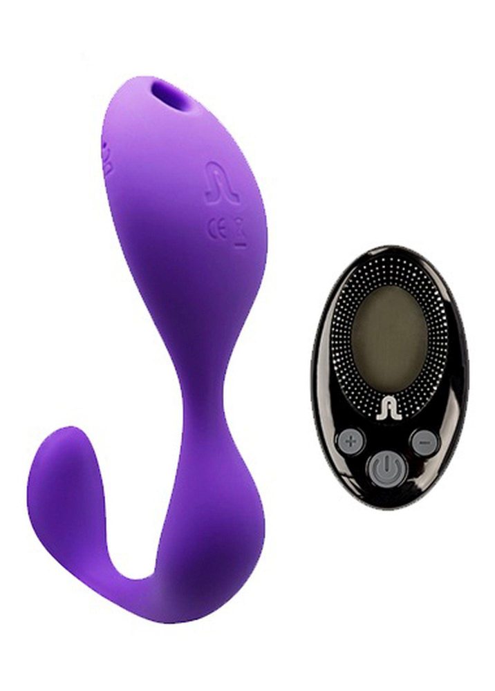 Wibrator z pilotem Adrien Lastic Mr.HOOK+LRS silikonowy USB 12 cm