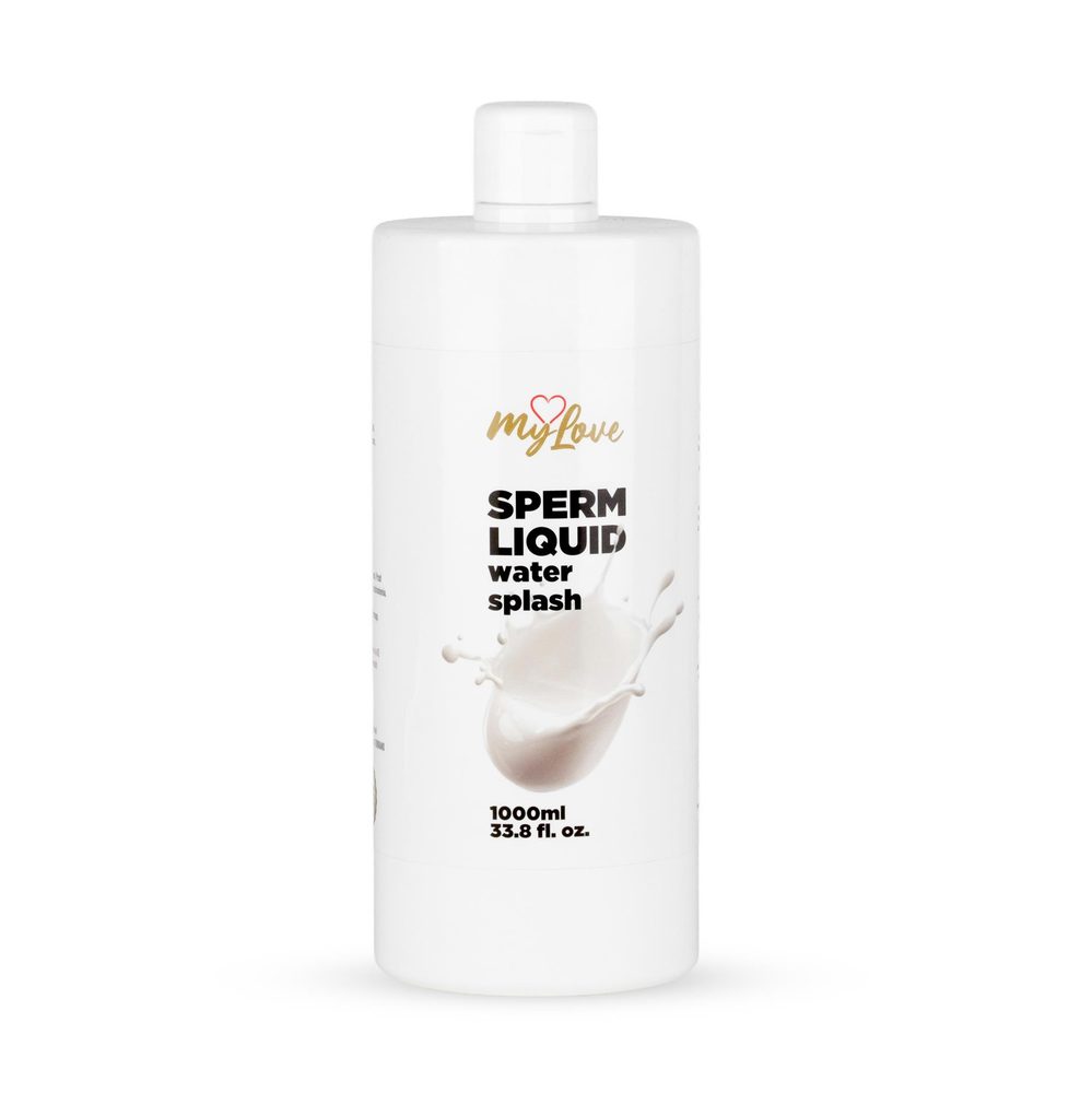 Żel intymny MyLove imitujący spermę biały 1000 ml