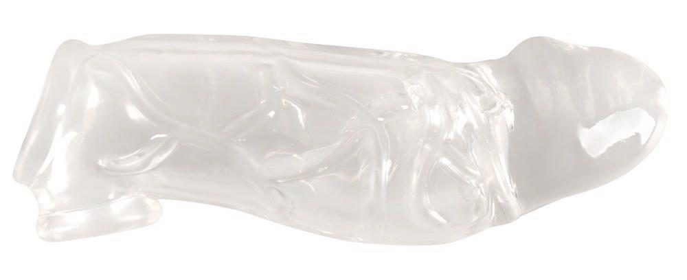 Przedłużka na penisa Crystal Clear TPE 19,2 cm