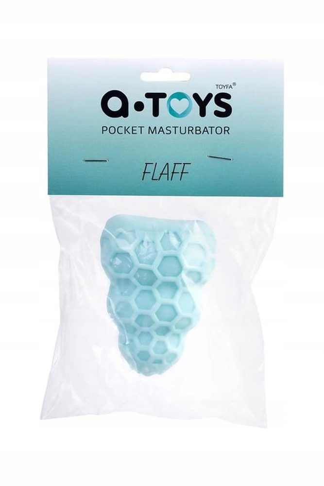 Kieszonkowy masturbator TOYFA A Toys pośladkowy niebieski 8 cm