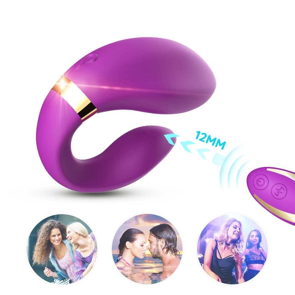 Stymulator łechtaczki silikonowy B Series Joy fioletowy USB