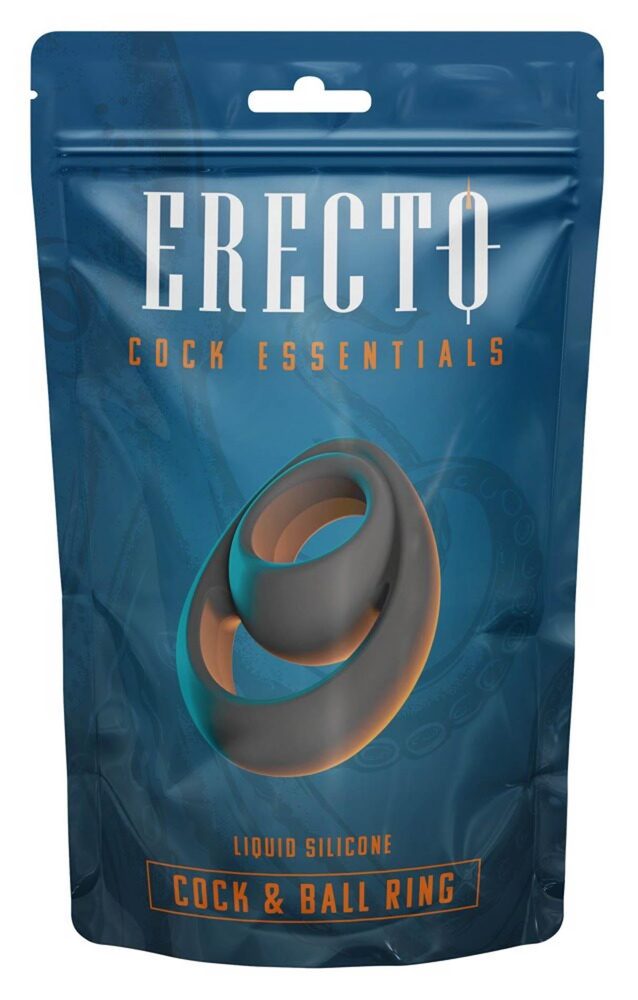 Pierścień erekcyjny silikonowy Erecto morski 6,8 cm