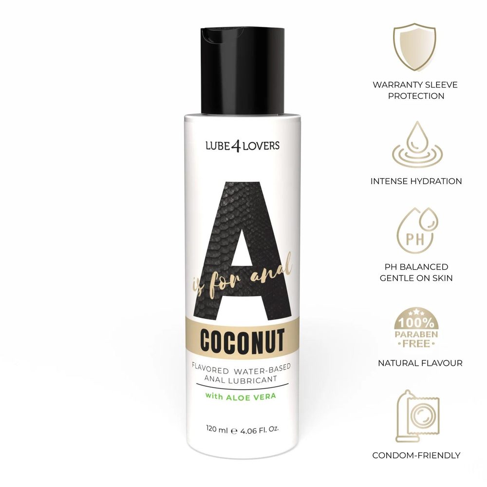 Lubrykant analny wodny kokosowy Lube4lovers 120 ml