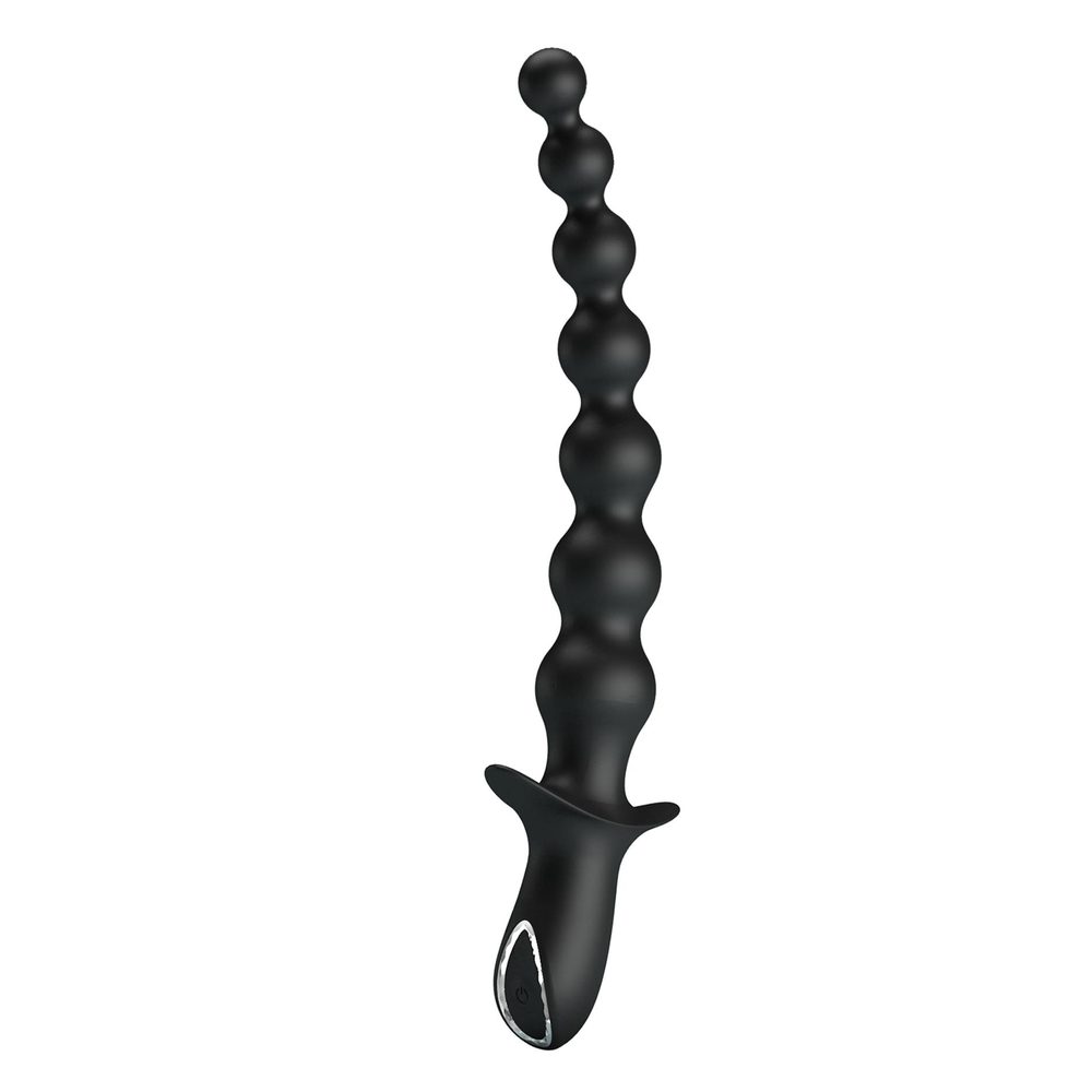 Pręt analny wibrujący Pretty Love Dedron czarny 25 cm USB