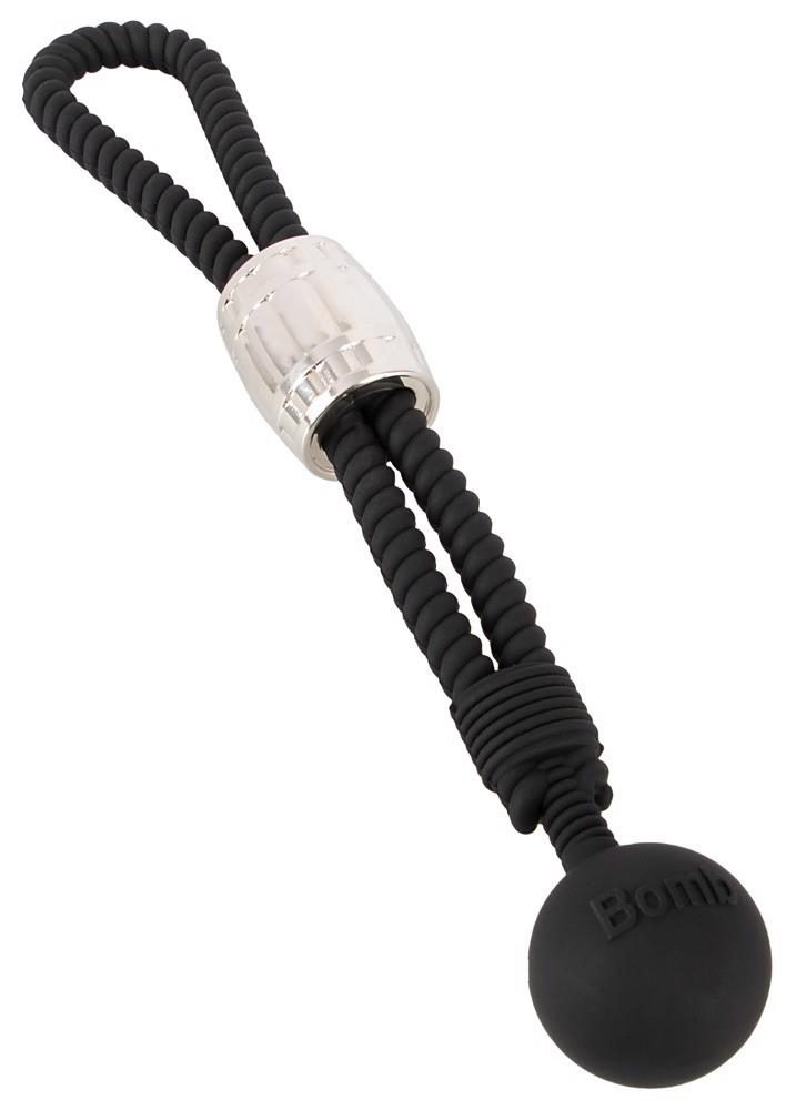 Pierścień erekcyjny Rebel Heavy Rope z kulą