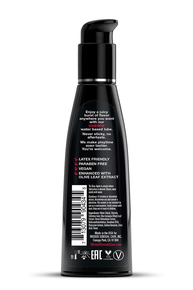 Lubrykant smakowy wiśniowy Wicked Aqua 120ml