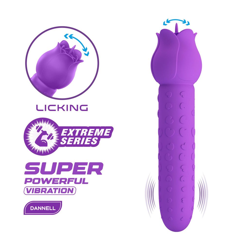 Wibrator stymulator łechtaczki Pretty Love Dannell Extreme