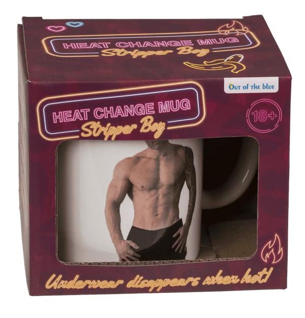 Kubek efekt termiczny Stripper Boy 350 ml