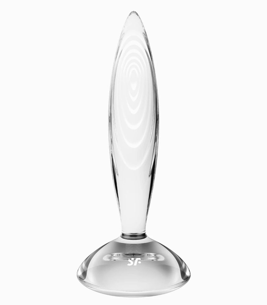 Korek analny szklany Satisfyer Sparkling Crystal 21 cm
