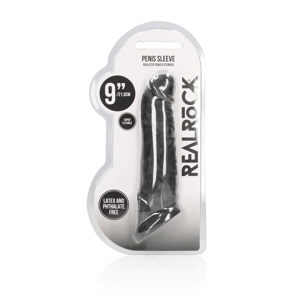 Realistyczna przedłużka na penisa RealRock TPE 20 cm