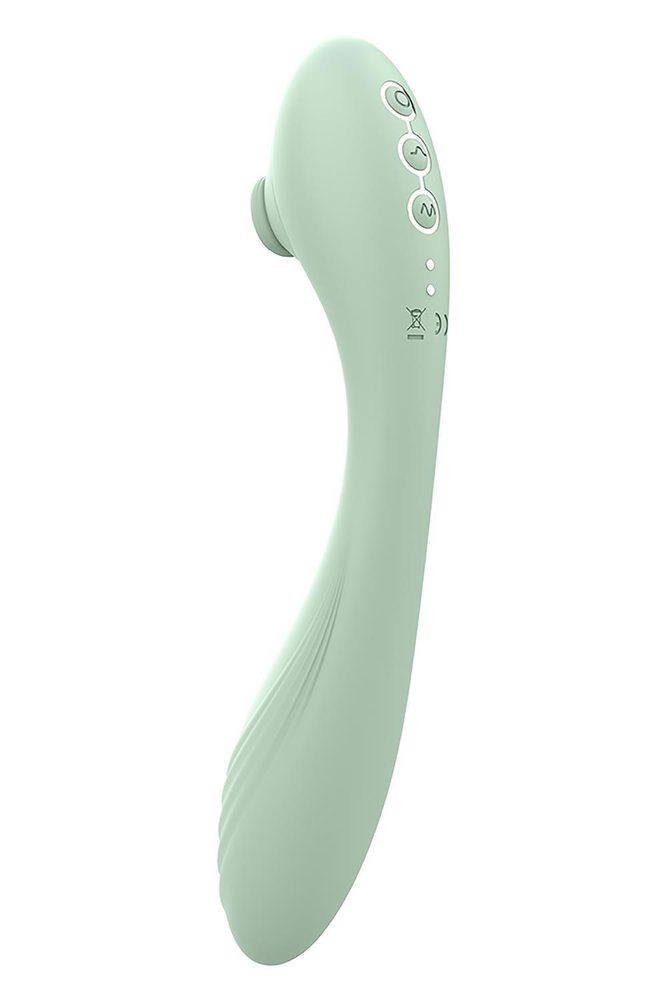 Wibrator tappingowy Glam Ultimate Dream Toys silikonowy USB 23 cm
