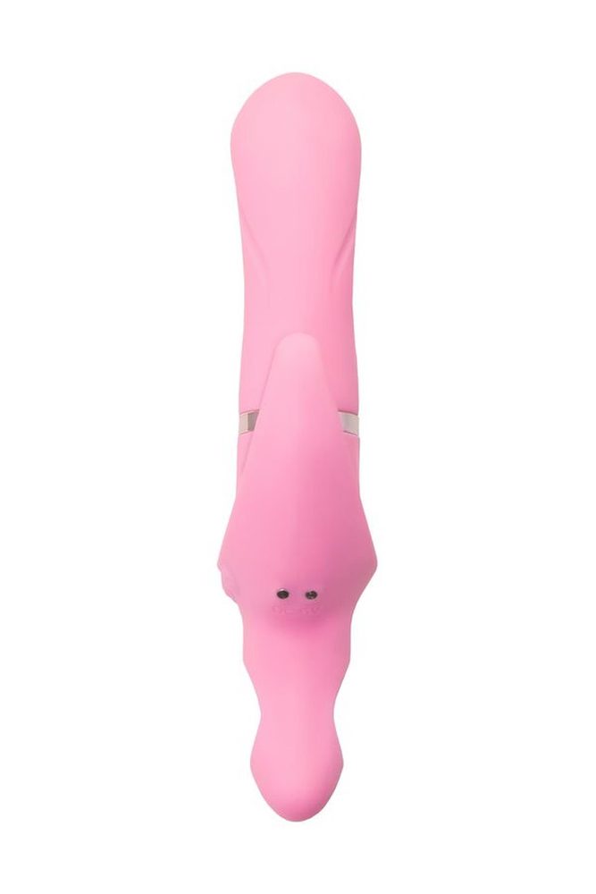 Wibrator króliczek obrotowy JOS Twistme różowy silikonowy USB 19.5 cm