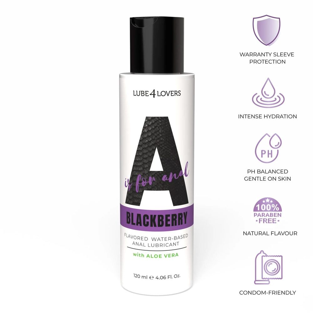 Lubrykant analny wodny jeżynowy Lube4lovers 120 ml
