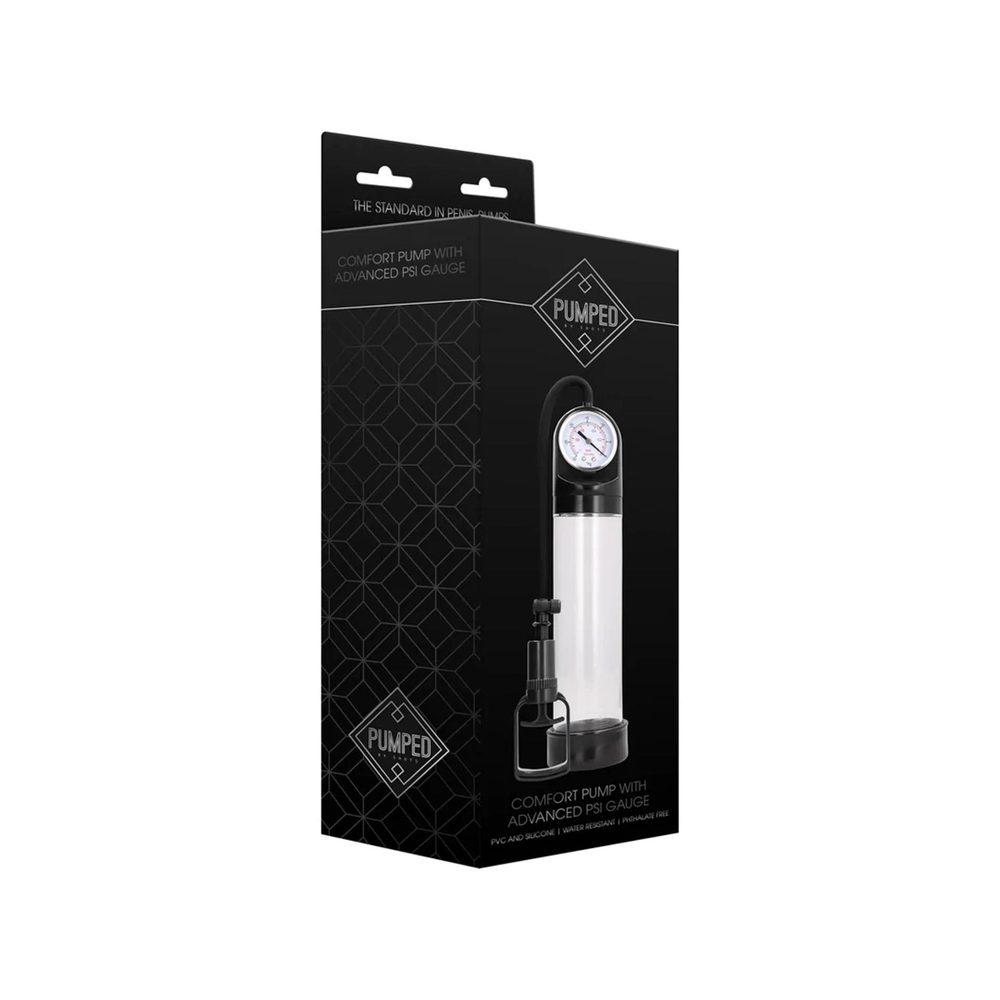 Pompka próżniowa z manometrem Pumped 20 cm 6 cm