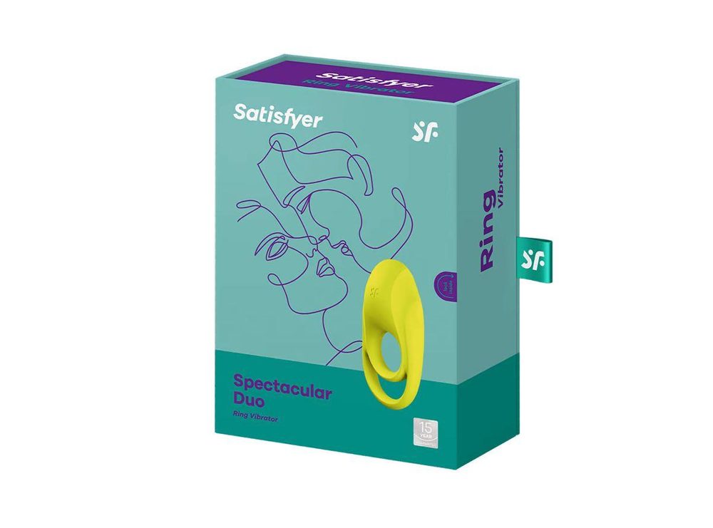 Pierścień wibrujący Satisfyer Spectacular Duo silikonowy USB