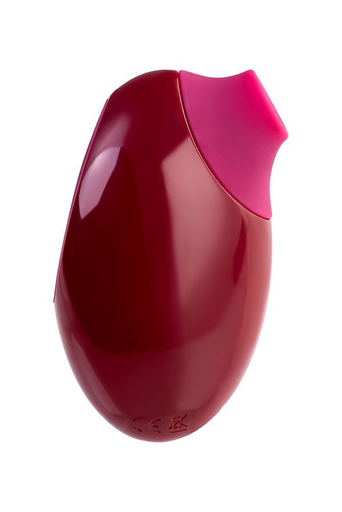 Stymulator próżniowy Myrty bordowy USB 9,8 cm