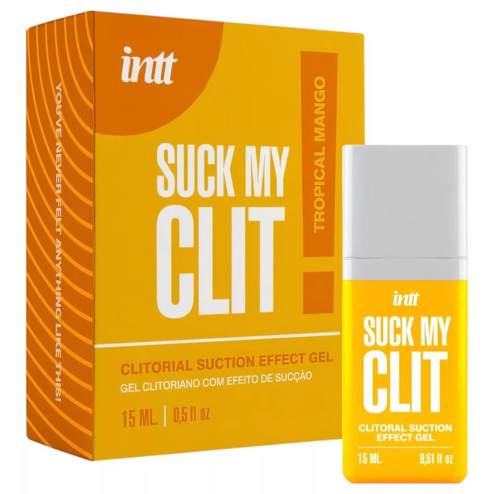 Żel ssący wibrujący chłodzący Intt Suck My Clit mango 15 ml