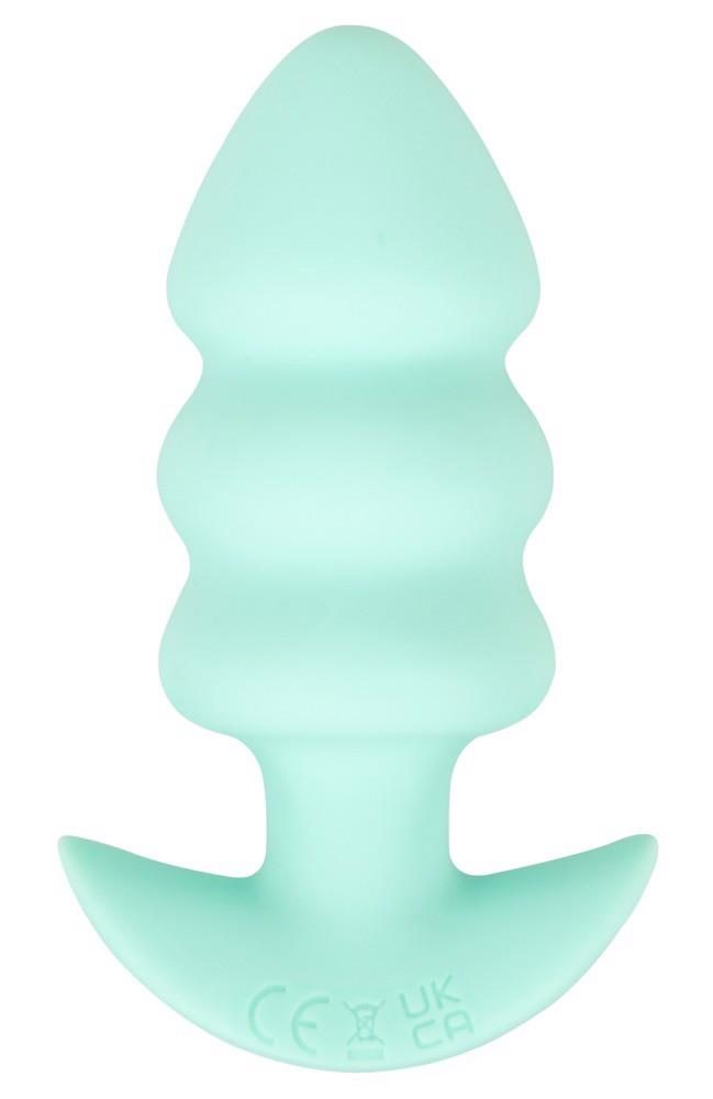 Mini korek analny wibrujący Cuties zielony USB