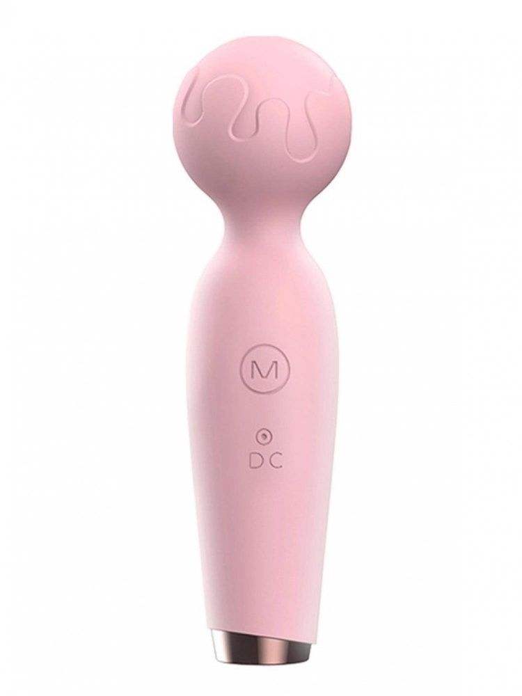 Mini masażer silikonowy Argus różowy USB 15 cm