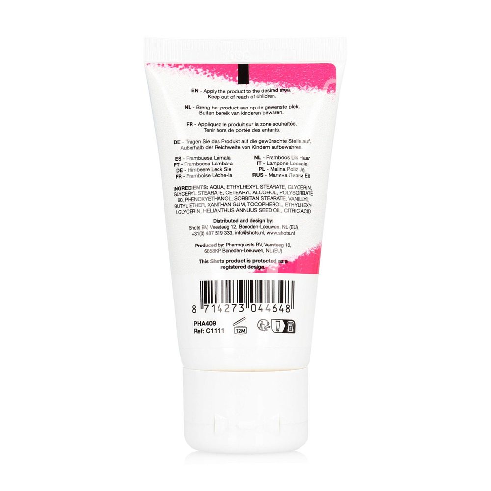Żel smakowy Lick Her malinowy Pharmquests 50 ml