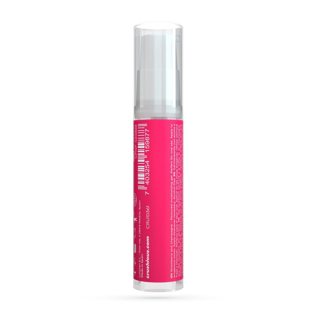 Żel intymny Crushious Steal My Kisses truskawkowy szampan 10 ml