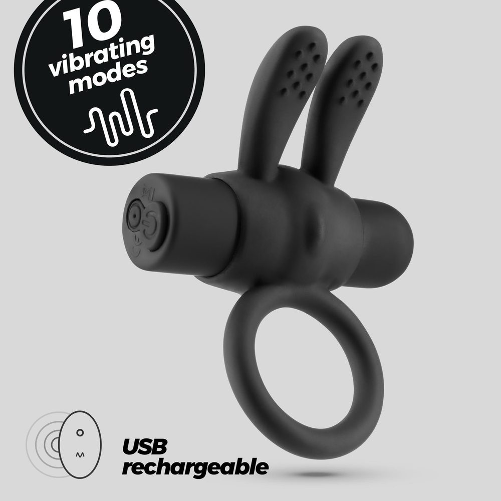 Pierścień wibrujący Crushious Nacho z pilotem USB