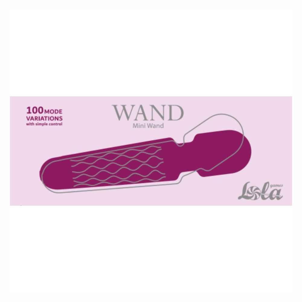 Mini wibrator wand Games Wand fioletowy USB