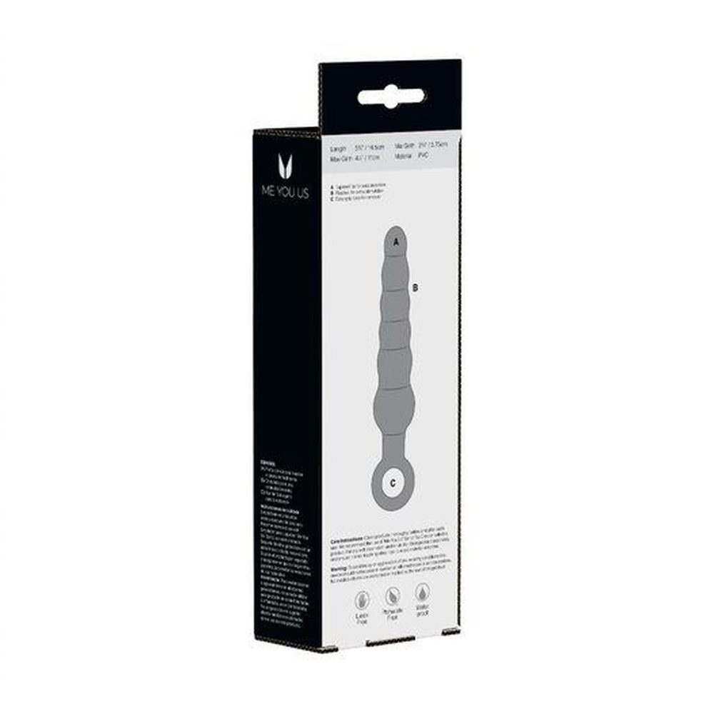 Pręt analny Me You Us PVC czarny 14 cm