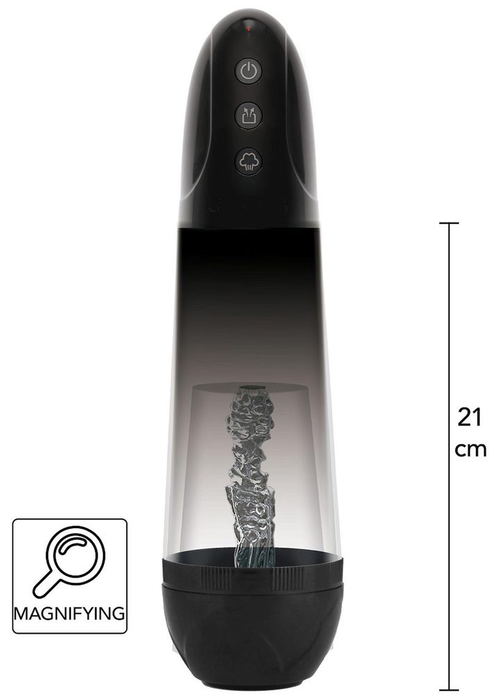 Automatyczna pompa powiększająca Fusion X Hidden Desire czarna