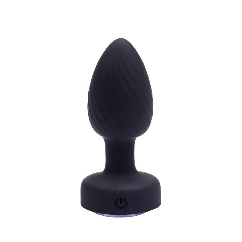 Rotacyjny wibrujący korek analny Achelous Fantasy USB 10 cm