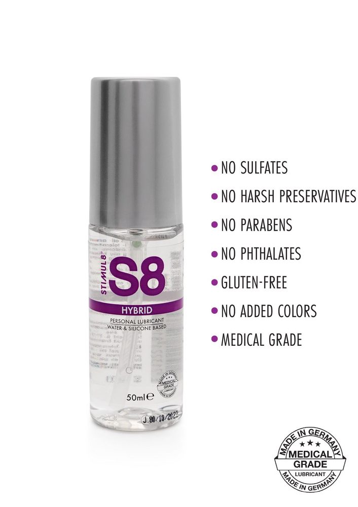 Lubrykant hybrydowy S8 Hybrid Natural 50 ml
