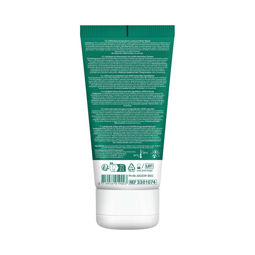 Lubrykant naturalny bio EasyGlide na bazie wody 100 ml
