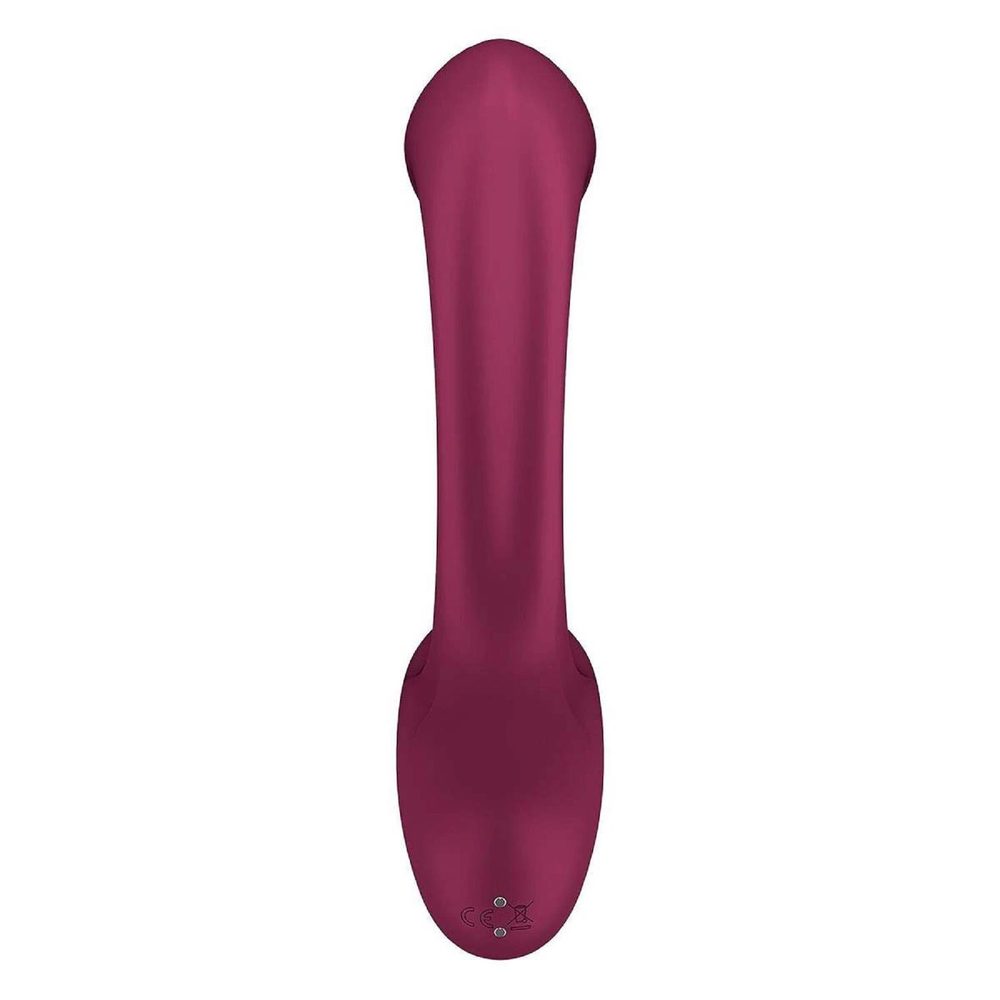 Wibrator punktu G i łechtaczki Satisfyer G For Goddess 2 bordowy