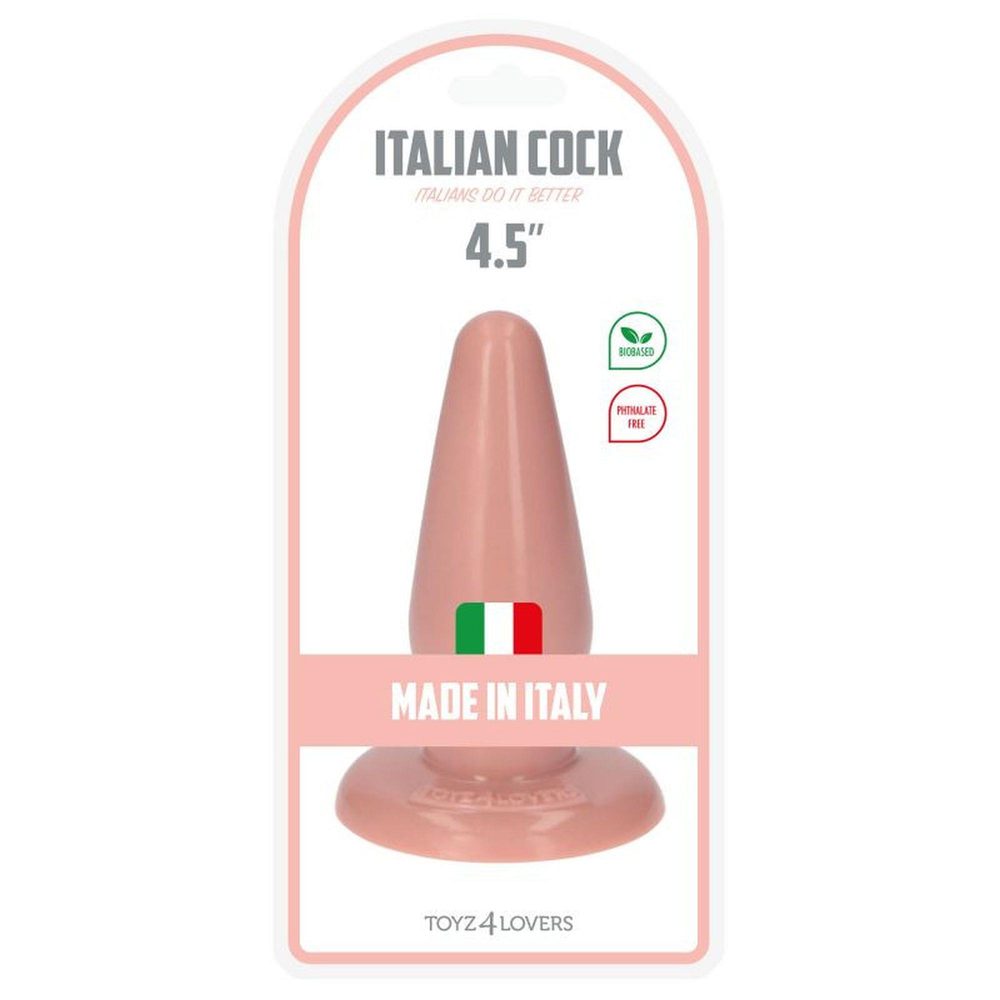 Korek analny PVC Toyz4lovers naturalny 12 cm