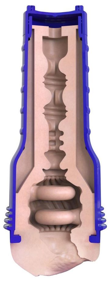 Masturbator Fleshlight Boost Bang beżowy z regulacją ssania