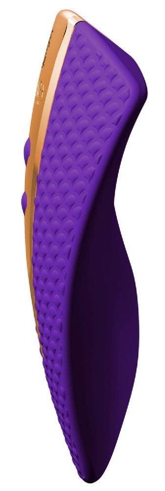 Stymulator łechtaczki Shunga Obi fioletowy silikonowy USB