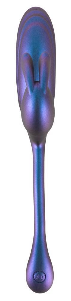 Wibrator króliczek Sweet Smile metaliczny elastyczny USB 22 cm