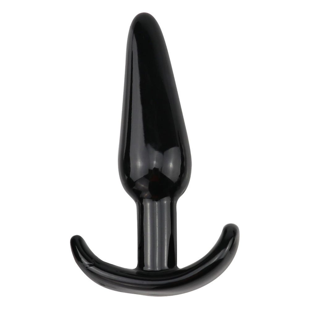 Korek analny Lovesecret T Plug 09 czarny 12 cm TPE